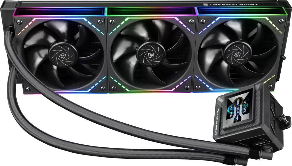 Система жидкостного охлаждения для процессора Thermalright Frozen Warframe 360 SE ARGB V2 (черный) фото