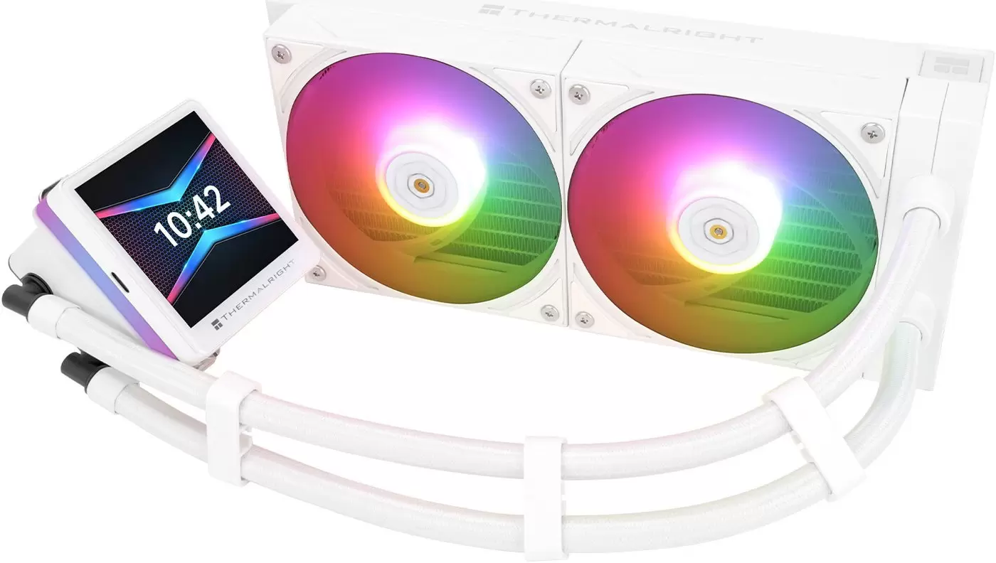 Система жидкостного охлаждения для процессора Thermalright Grand Vision 240 ARGB (белый) фото