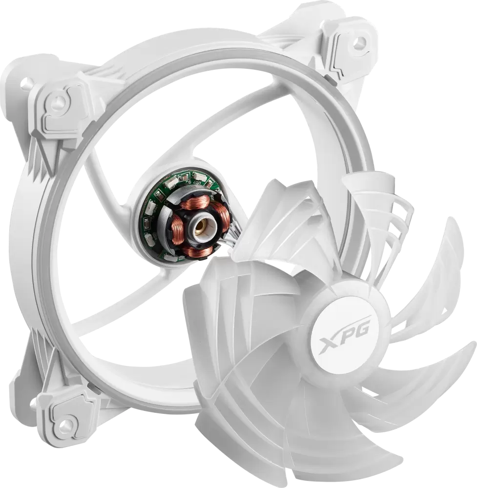 Вентилятор для корпуса XPG HURRICANE 120 ARGB PWM White фото