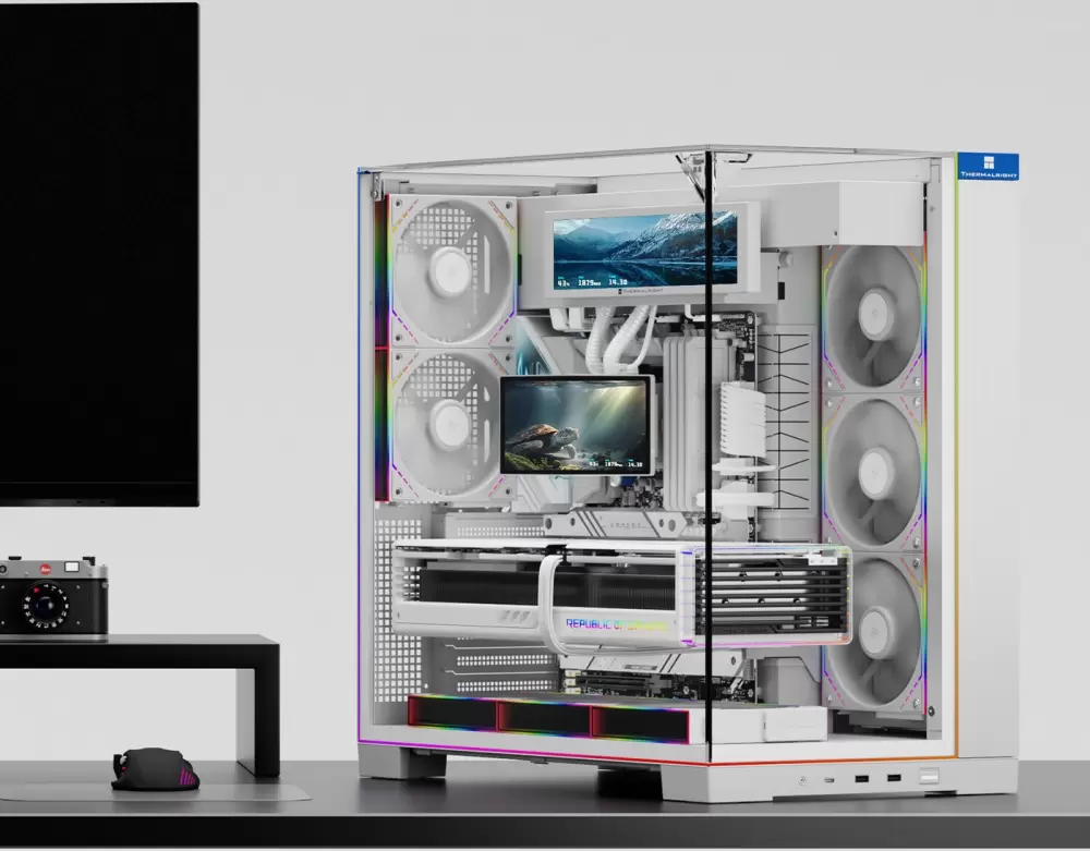 Система жидкостного охлаждения для процессора Thermalright Levita Vision 360 ARGB (белый) фото 3