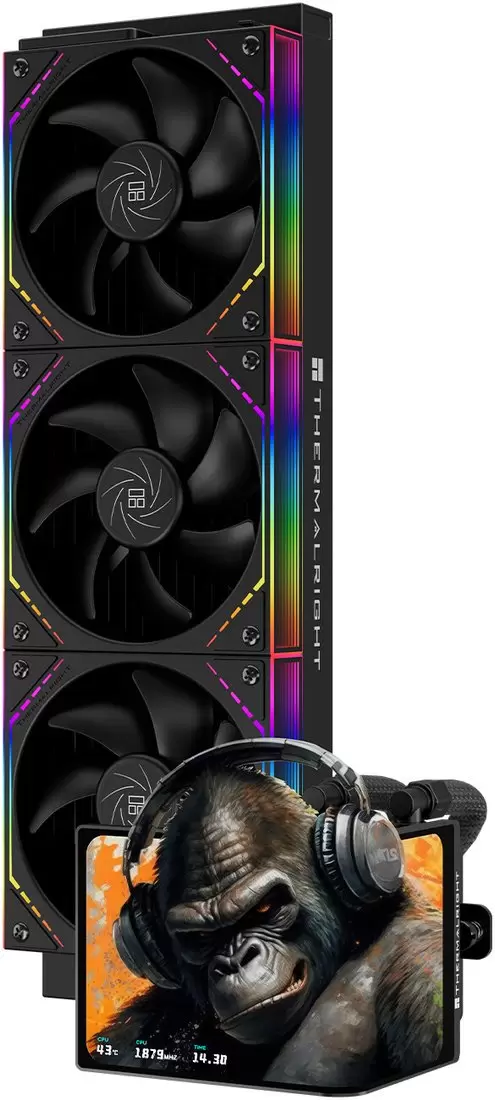 Система жидкостного охлаждения для процессора Thermalright Levita Vision 360 ARGB (черный) фото 2