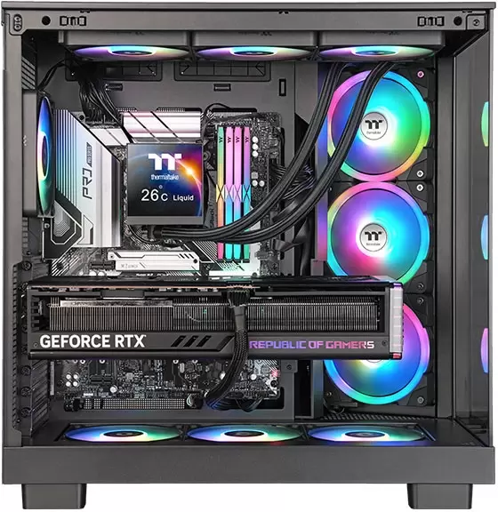 Система жидкостного охлаждения для процессора Thermaltake MAGFloe 360 Ultra ARGB Black (CL-W432-PL12SW-A) фото 6