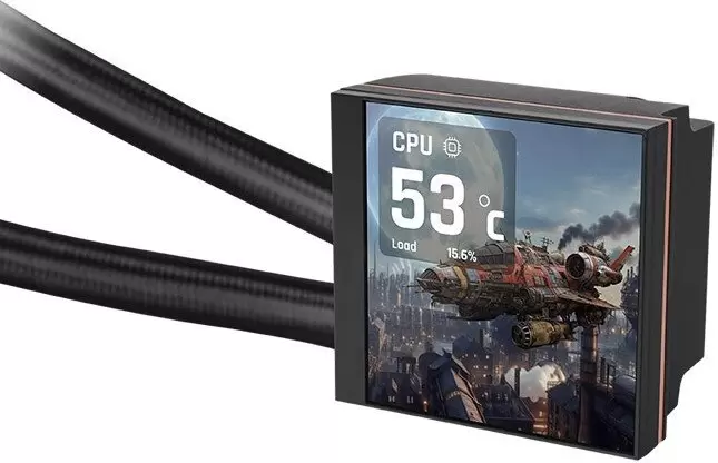 Система жидкостного охлаждения для процессора Thermaltake MAGFloe 420 Ultra ARGB Sync CL-W451-PL14SW-A фото 5