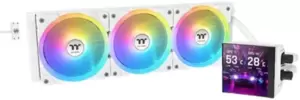 Система жидкостного охлаждения для процессора Thermaltake MAGFloe 420 Ultra ARGB Sync Snow Edition CL-W452-PL14SW-A фото