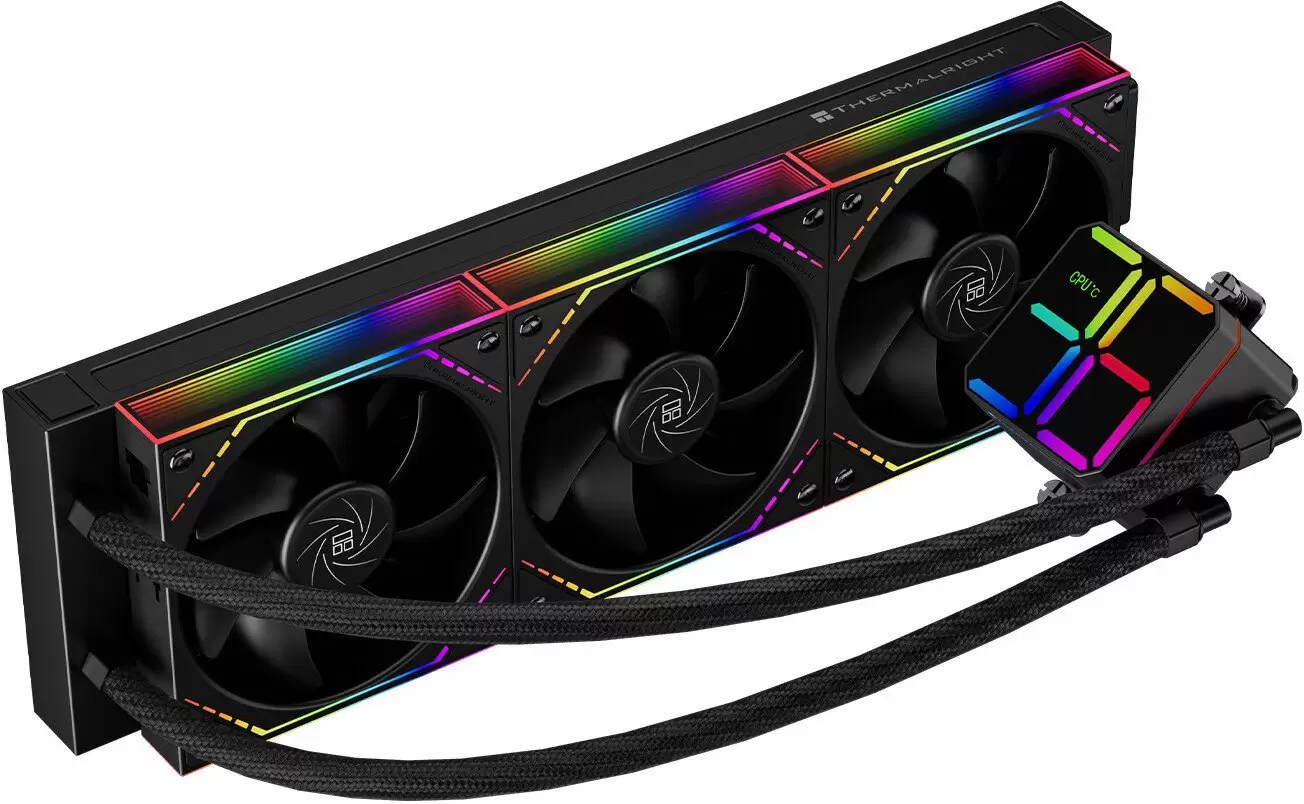 Система жидкостного охлаждения для процессора Thermalright Magic Qube 360 ARGB (черный) фото 3