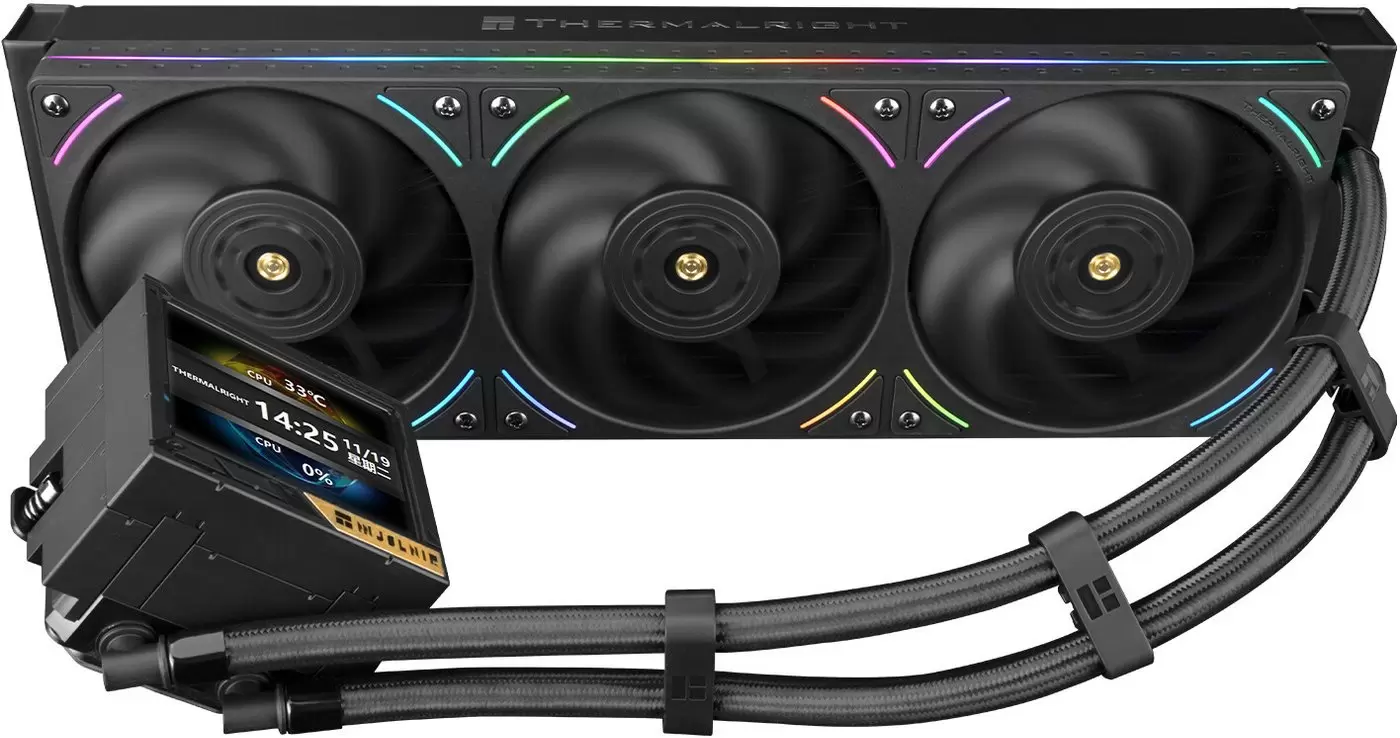 Система жидкостного охлаждения для процессора Thermalright Mjolnir Vision 360 UB PRO ARGB (черный) фото