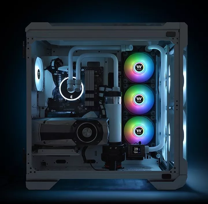 Набор вентиляторов Thermaltake Pure Duo 14 ARGB 2-Fan Pack CL-F116-PL14SW-A фото