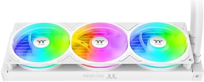 Система жидкостного охлаждения для процессора Thermaltake TH360 V3 ARGB Sync Snow Edition CL-W468-PL12SW-A фото 3