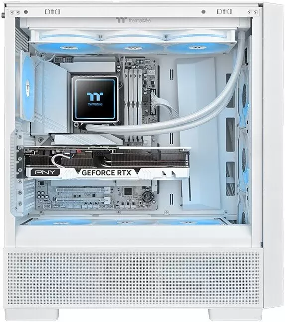 Система жидкостного охлаждения для процессора Thermaltake TH360 V3 ARGB Sync Snow Edition CL-W468-PL12SW-A фото 5