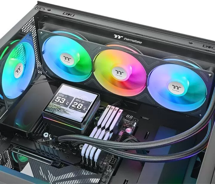 Система жидкостного охлаждения для процессора Thermaltake TH360 V3 Ultra ARGB Sync CL-W474-PL12SW-A фото 5