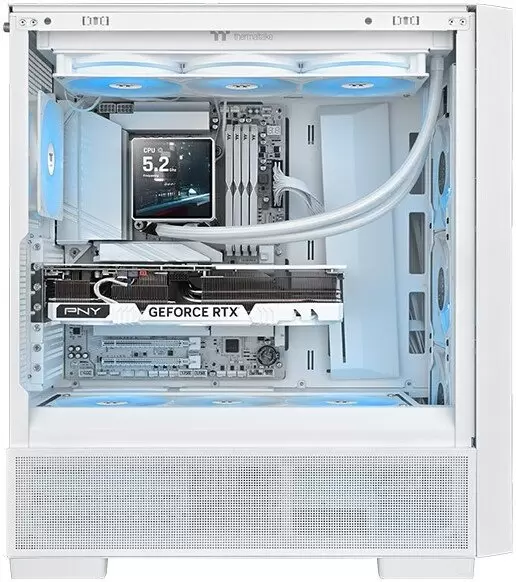 Система жидкостного охлаждения для процессора Thermaltake TH360 V3 Ultra ARGB Sync Snow Edition CL-W476-PL12SW-A фото 4