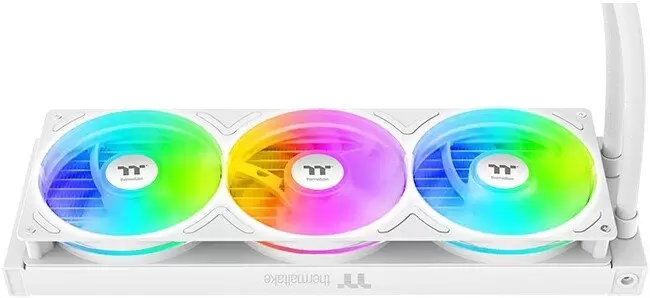 Система жидкостного охлаждения для процессора Thermaltake TH360 V3 Ultra ARGB Sync Snow Edition CL-W476-PL12SW-A фото 5
