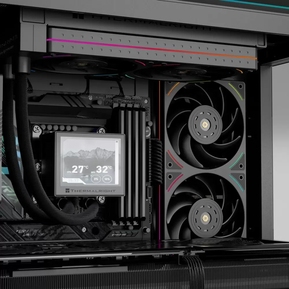Комплект вентиляторов для корпуса Thermalright TL-UB24 (черный) фото 3