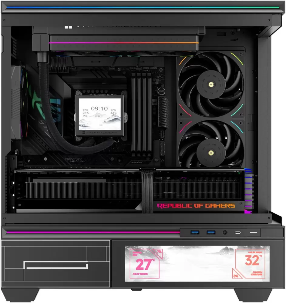 Комплект вентиляторов для корпуса Thermalright TL-UB24 (черный) фото 4