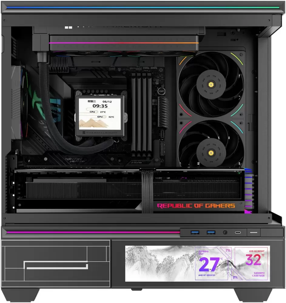 Комплект вентиляторов для корпуса Thermalright TL-UB24R (черный) фото 6