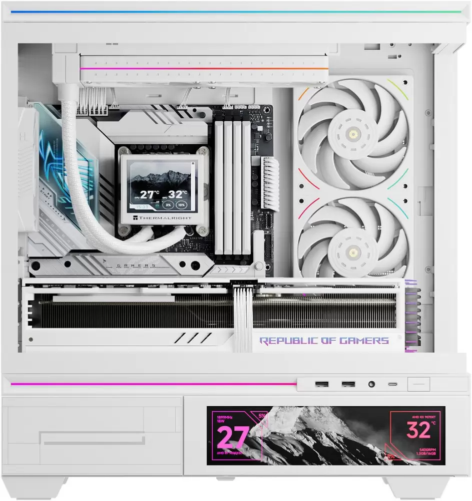 Комплект вентиляторов для корпуса Thermalright TL-UB24W (белый) фото 3