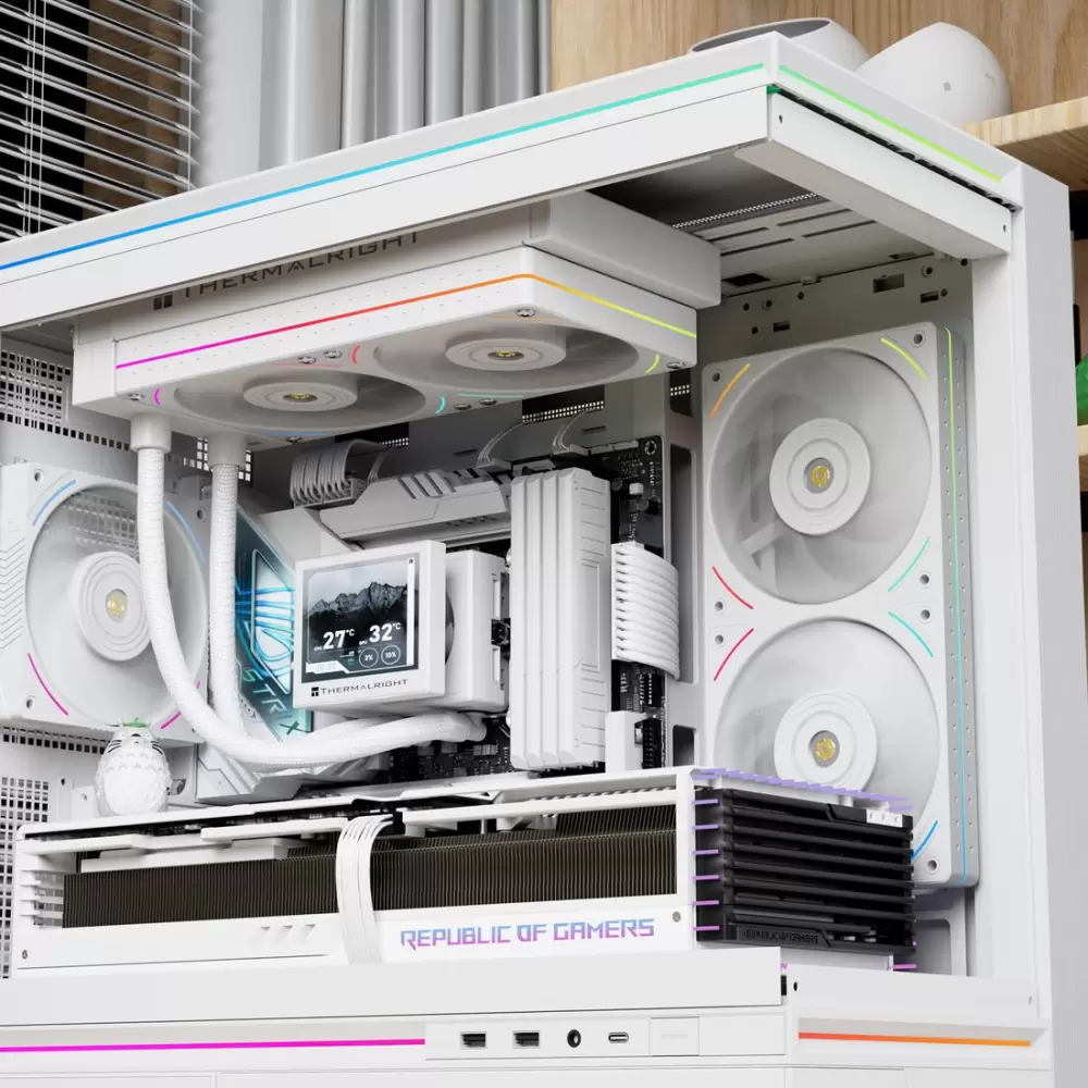 Комплект вентиляторов для корпуса Thermalright TL-UB24W (белый) фото 4