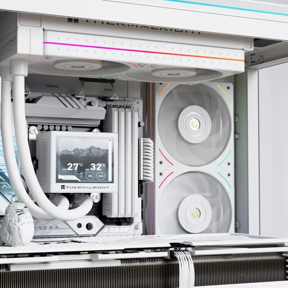 Комплект вентиляторов для корпуса Thermalright TL-UB24W (белый) фото 5
