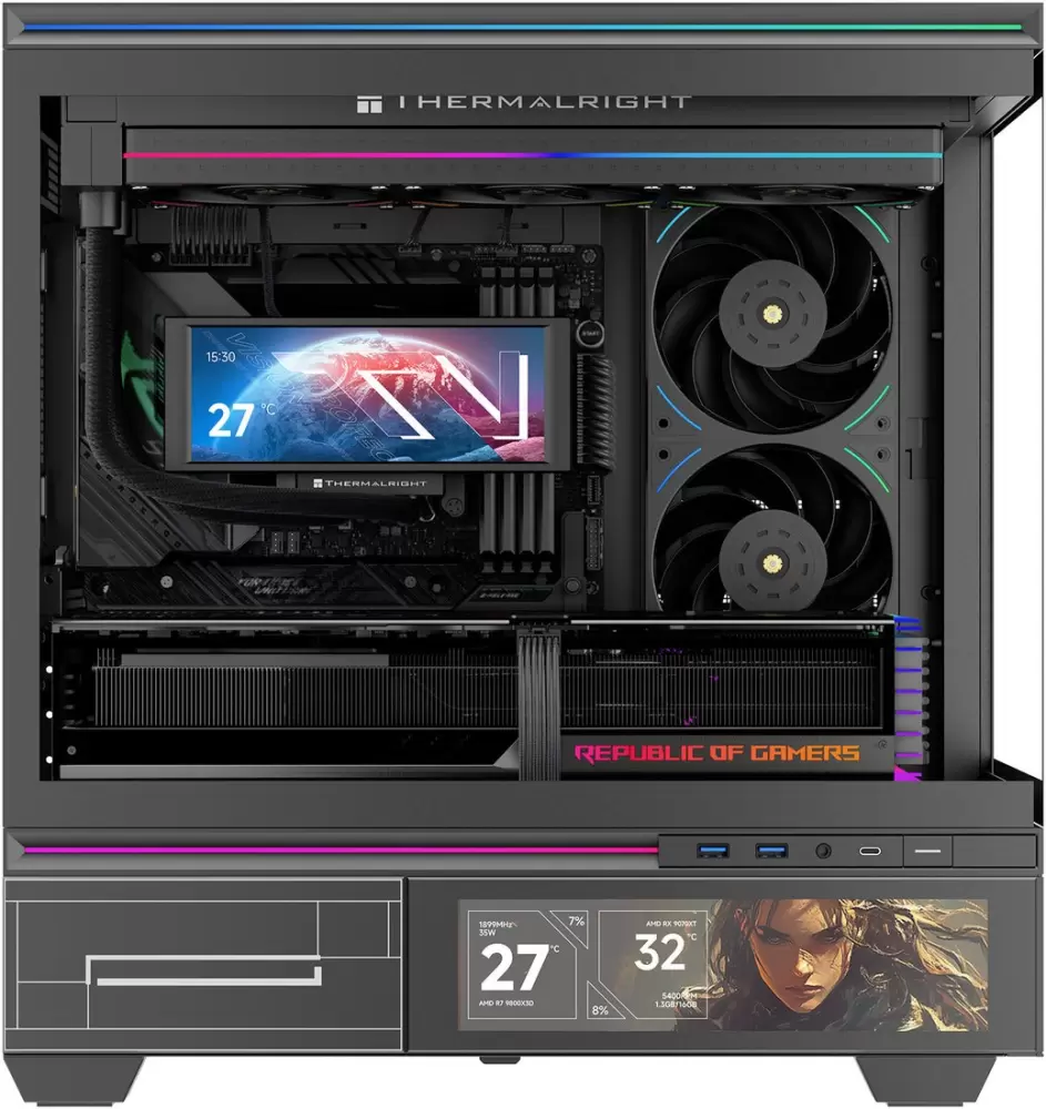 Комплект вентиляторов для корпуса Thermalright TL-UB36R (черный) фото 4