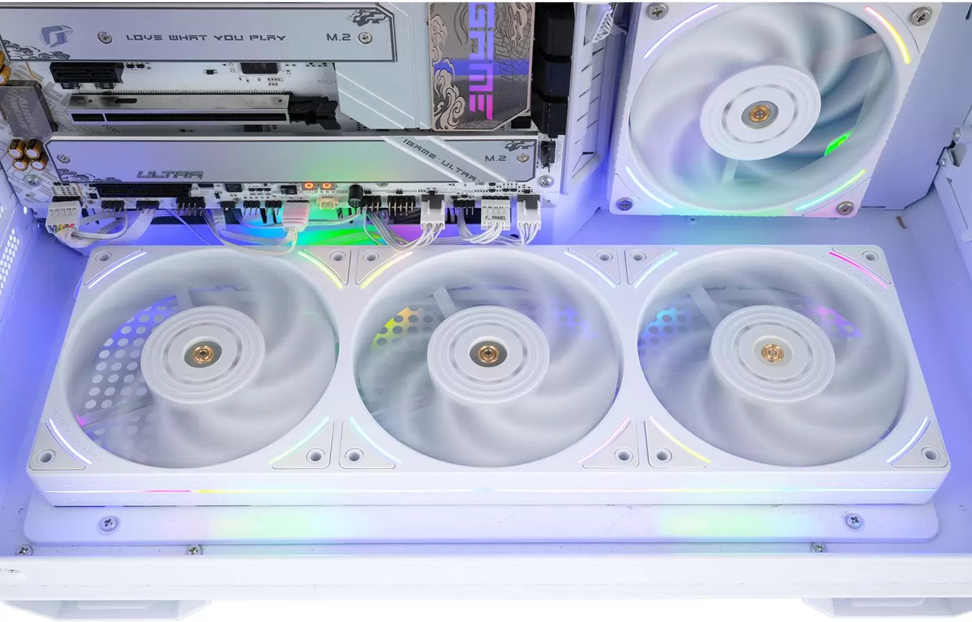 Комплект вентиляторов для корпуса Thermalright TL-UB36W (белый) фото 5