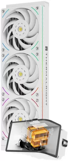Система жидкостного охлаждения для процессора Thermalright Wonder Vision 360 UB ARGB (белый) фото
