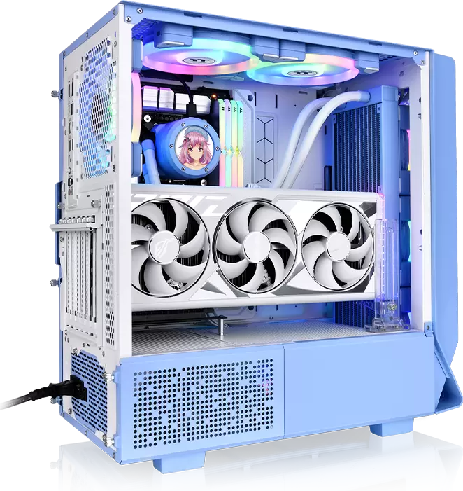 Корпус Thermaltake Ceres 330 TG ARGB Hydrangea Blue CA-1Y2-00MFWN-00 фото