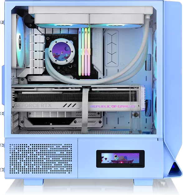 Корпус Thermaltake Ceres 330 TG ARGB Hydrangea Blue CA-1Y2-00MFWN-00 фото