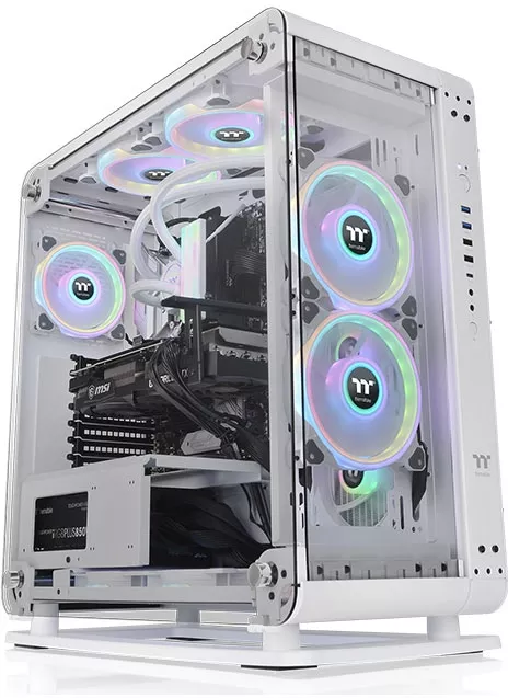 Thermaltake Core P6 Tempered Glass Snow CA-1V2-00M6WN-00