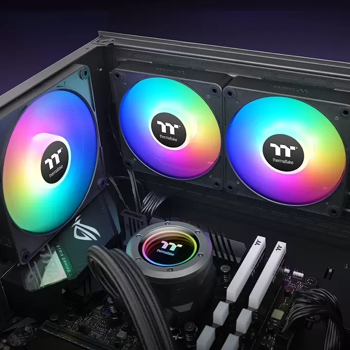 Комплект вентиляторов для корпуса Thermaltake CT120 EX ARGB 3-Fan Pack CL-F181-PL12SW-A фото