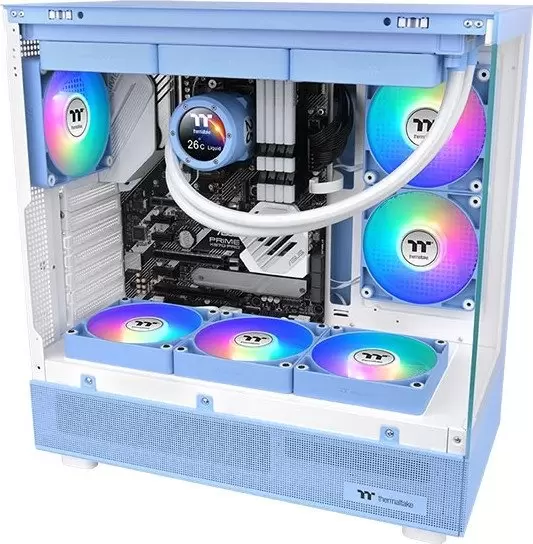 Комплект вентиляторов для корпуса Thermaltake CT120 Sync Reverse ARGB 2-Fan Pack CL-F200-PL12BU-A фото