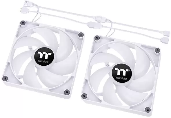 Комплект вентиляторов для корпуса Thermaltake CT140 ARGB White 2-Fan Pack CL-F154-PL14SW-A фото