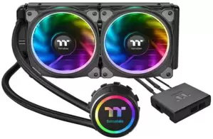 Система жидкостного охлаждения для процессора Thermaltake Floe Riing RGB 240 TT Premium Edition фото