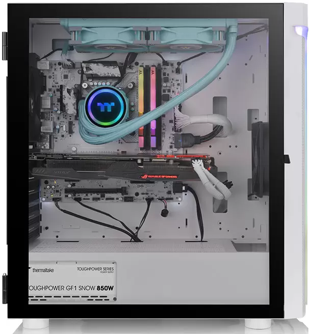Корпус Thermaltake H590 TG ARGB Snow CA-1X4-00M6WN-00 фото