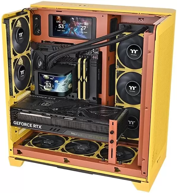 Система жидкостного охлаждения для процессора Thermaltake MAGCurve 360 Ultra ARGB Sync CL-W453-PL12SW-A фото 2