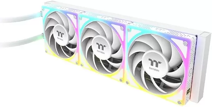 Система жидкостного охлаждения для процессора Thermaltake MAGCurve 360 Ultra ARGB Sync Snow Edition CL-W454-PL12SW-A фото 2