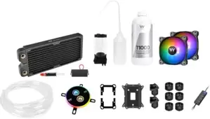 Модульная система жидкостного охлаждения Thermaltake Pacific C240 DDC Soft Tube Water Cooling Kit CL-W249-CU12SW-A фото