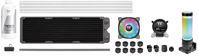 Thermaltake Pacific CLM360 Ultra Hard Tube Liquid Cooling Kit CL-W335-CU12SW-A