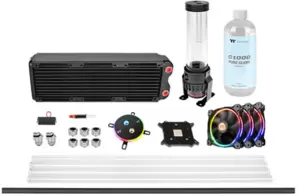 Кулер для процессора Thermaltake Pacific M360 D5 Hard Tube Water Cooling Kit CL-W217-CU00SW-A фото