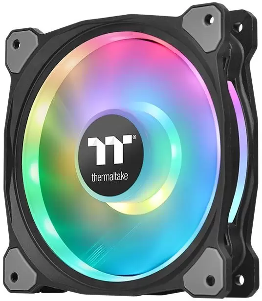 Комплект вентиляторов для корпуса Thermaltake Riing Duo 12 RGB TT Premium Edition CL-F073-PL12SW-A фото