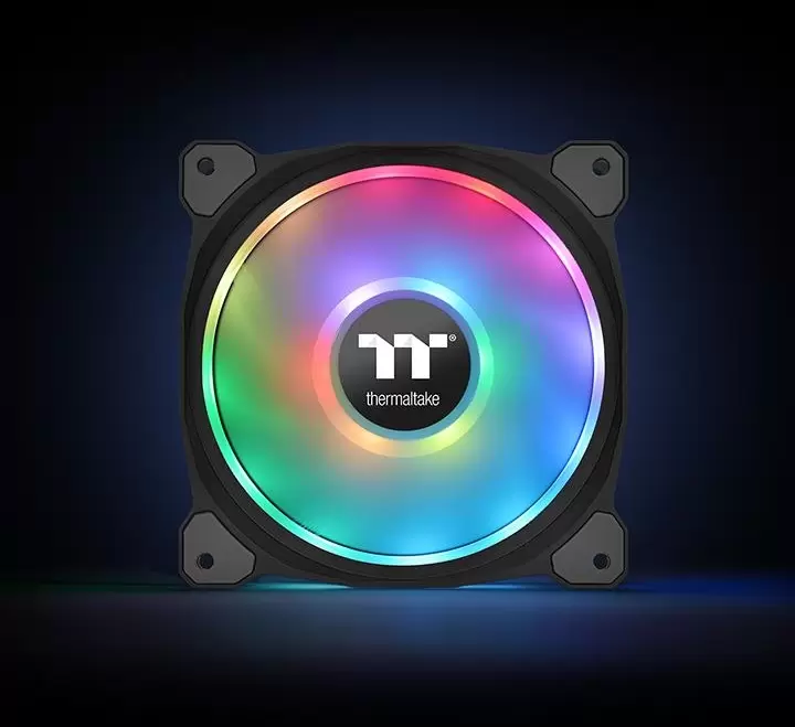 Комплект вентиляторов для корпуса Thermaltake Riing Duo 12 RGB TT Premium Edition CL-F073-PL12SW-A фото