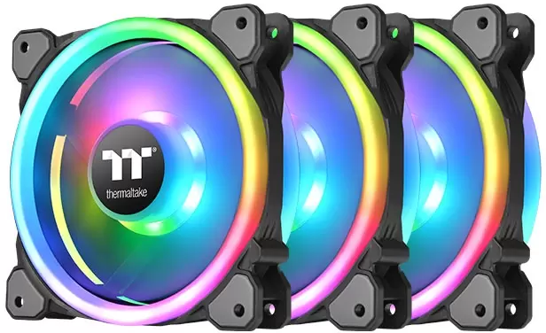 Thermaltake Riing Trio 12 RGB TT Premium Edition 3 Fan Pack CL-F072-PL12SW-A