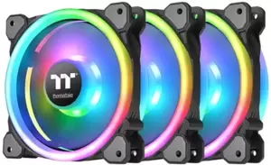 Комплект вентиляторов для корпуса Thermaltake Riing Trio 12 RGB TT Premium Edition 3 Fan Pack CL-F072-PL12SW-A фото