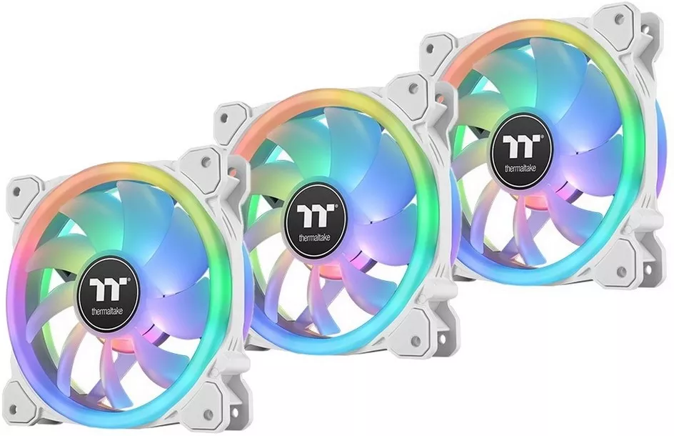 Thermaltake SWAFAN 12 RGB Radiator Fan TT Premium Edition White CL-F145-PL12SW-A