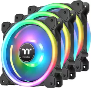 Набор вентиляторов с контроллером Thermaltake SWAFAN 14 RGB Radiator Fan TT Premium Edition CL-F138-PL14SW-A фото