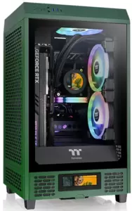 Корпус Thermaltake The Tower 200 Racing Green CA-1X9-00SCWN-00 фото