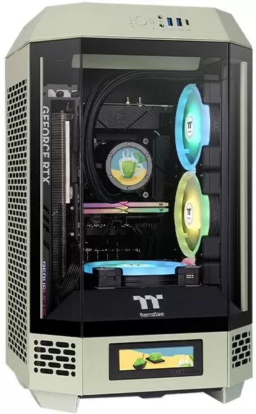 Thermaltake The Tower 250 Matcha Green CA-1Z9-00SEWN-00