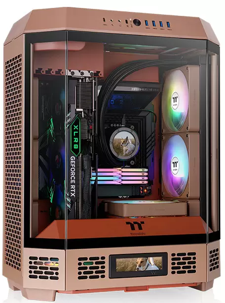 Thermaltake The Tower 600 Gravel Sand CA-1Z1-00MGWN-00
