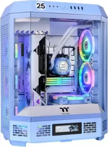 Корпус Thermaltake The Tower 600 Hydrangea Blue CA-1Z1-00MFWN-00