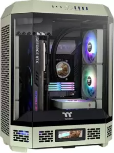 Корпус Thermaltake The Tower 600 Matcha Green CA-1Z1-00MEWN-00