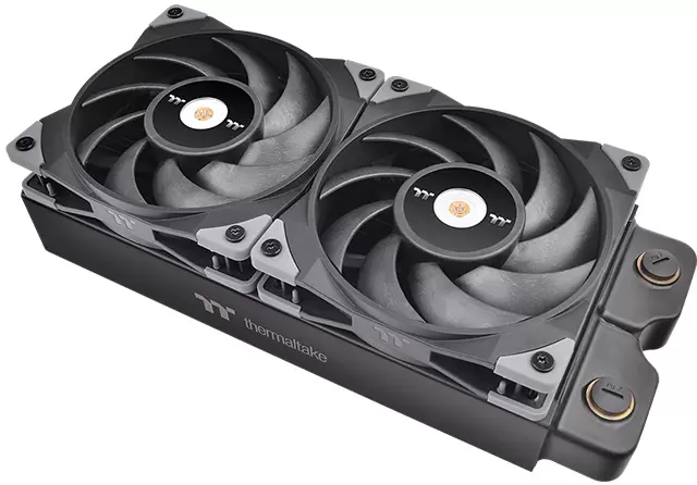 Комплект вентиляторов для корпуса Thermaltake ToughFan 12 2-Fan Pack CL-F082-PL12BL-A фото